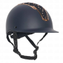 Imperial Riding Reithelm IRHOlania Crystal Navy-Rosegold