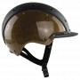 Casco Reithelm Champ-3 Flachsfaser-Schwarz