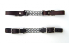 Berlin Custom Leather Double Curb Chain