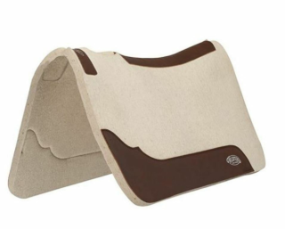 Weaver Contoured Steam Pressed Merino Wool Felt Saddle Pad 3/4"