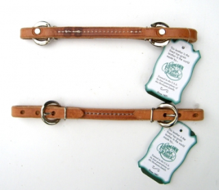 Berlin CUstom Leather Straight Leather Curb Strap