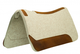 Weaver Contoured Wool Blend Felt Saddle Pad 1"