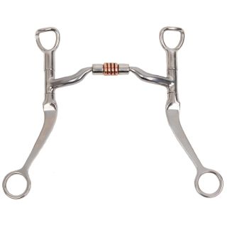 Myler Flat Shank MS.04 mit Kupfer-Roller