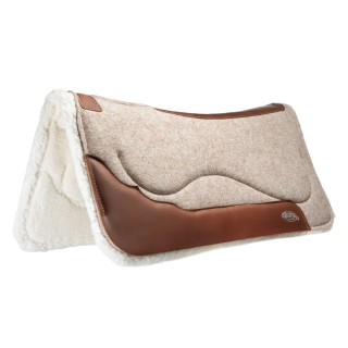 Weaver Gel Contoured Wool Blend Felt Saddle Pad 1"